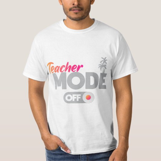 Women Teacher Mode Uit Shirt Einde van het Jaar (Voorkant)