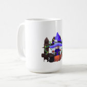 Women Tee Shirts, Men Shirts, Mom Ghost T-Shirts, Koffiemok (Voorkant links)