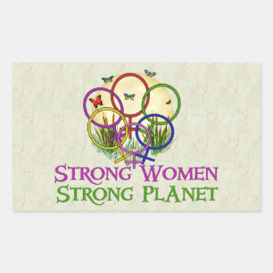 Women United Rechthoekige Sticker