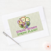 Women United Rechthoekige Sticker (Envelop)