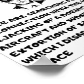 Women want me fish fear me db cooper poster (Hoek)