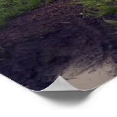 "Women & Weather" Model On A Dirt Road Photography Poster (Hoek)