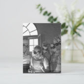 Women Welders in WWII, jaren 1940 Briefkaart (Staand voorkant)