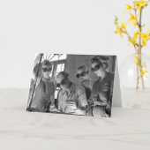 Women Welders in WWII, jaren 1940 Kaart (Gele Bloem)