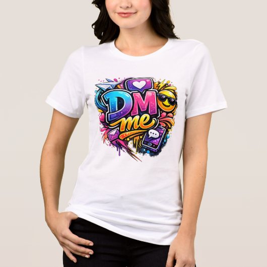 Women White Tshirt (Voorkant)