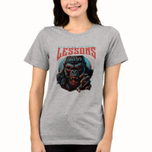 Women Wise Gorilla Lessons Learn T-Shirt