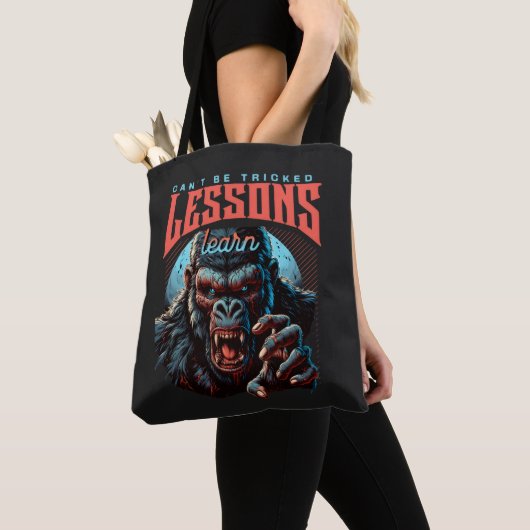 Women Wise Gorilla Lessons Learn Tote Bag (Dichtbij)