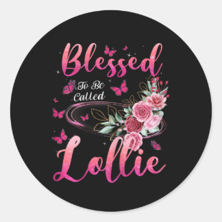 Womenen die zijn geblesseerd als Lollie Cute Girls Ronde Sticker