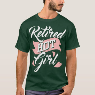 Womenen met pensioen, warm meisjePensioenpensioen T-shirt