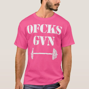 Womens 0 nul schijven met werkuitbarsting door Gym T-shirt