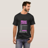 Womens 1 Star Rating Breast Cancer Awareness Funny T-shirt (Voorkant volledig)