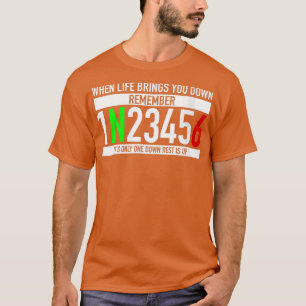 Womens 1N23456 Motorrijwiel Verschuiving Motorcycl T-shirt