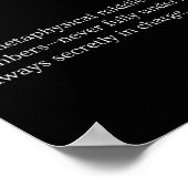 Womens 67 Definition Meme V-neck  Poster (Hoek)