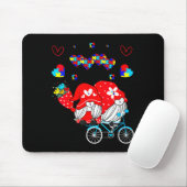 Womens Accept Understand Love Autism Awareness Gno Muismat (Met muis)