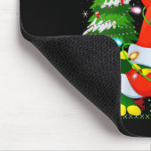 Womens Alligator Christmas Lights Santa Costume Ug Muismat (Hoek)