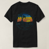 Womens Amity Island Surfen 1975 Surven Shop Zonson T-shirt (Design voorkant)