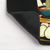 Womens Anime Ramen Xmas Kawaii Santa Girl Eating J Muismat (Hoek)