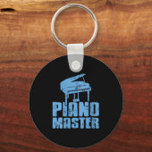 Womens Ano Master Confident Musician Pro Keyboard Sleutelhanger (Voorkant)