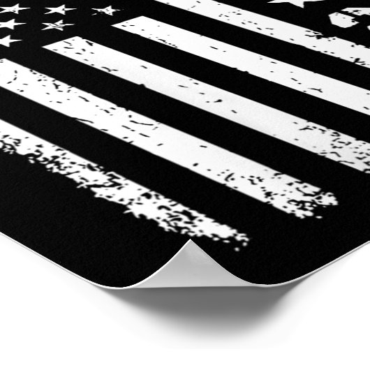 Womens AOC 2028 Amerikaanse vlag V-hals Poster (Hoek)