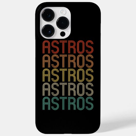 Womens Astros Case-Mate iPhone Case (Achterkant)