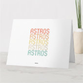 Womens Astros Kaart (Achterkant)