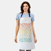 Womens Astros  Schort (Gedragen)