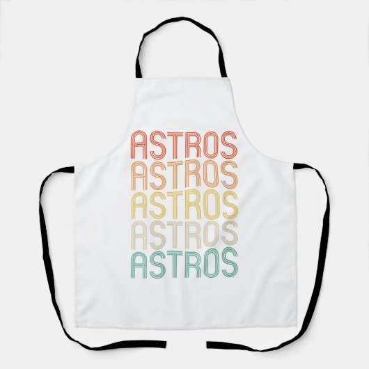 Womens Astros  Schort (Voorkant)