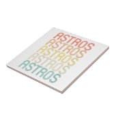 Womens Astros Tegeltje (Zijkant)