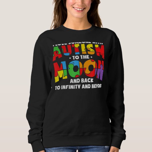 Womens Autism Awareness Support Autism Kinder for  Trui (Voorkant)