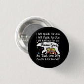 Womens Autism Beer mama ik zal een vechtadvocaat s Ronde Button 3,2 Cm (Voorkant /achterkant)