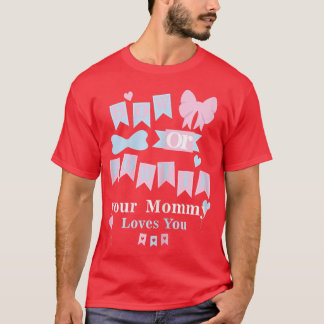 Womens baaien of Stropdas je moeder houdt van je g T-shirt