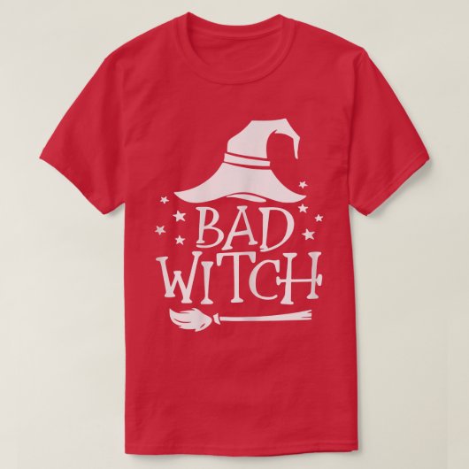 Womens Bad Witch T-shirt (Design voorkant)