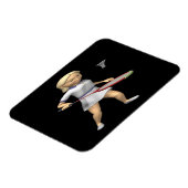 Womens Badminton Magneet (Linkerzijde)