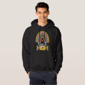 Womens Ball Mam Leopard Moederdag 2022 Hoodie (Voorkant volledig)
