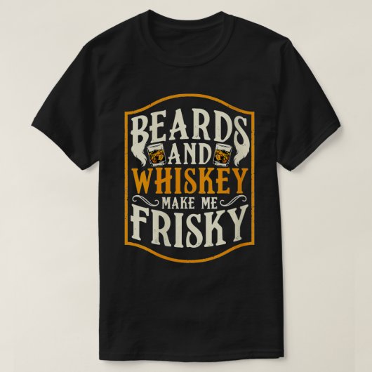 Womens Bards Make Me Frisky Funny Lover Gift VNec T-shirt (Design voorkant)