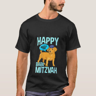 Womens Bark Mitzvah Dog Funny Jewish Bar Mitzvah H T-shirt