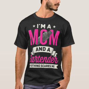 Womens Bartender moeder grappig cadeau voor barkee T-shirt