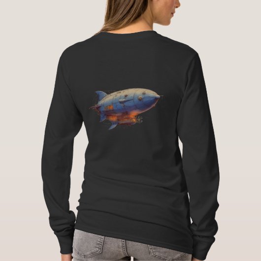 Women's Basic Long Sleeve T-Shirt (Achterkant)