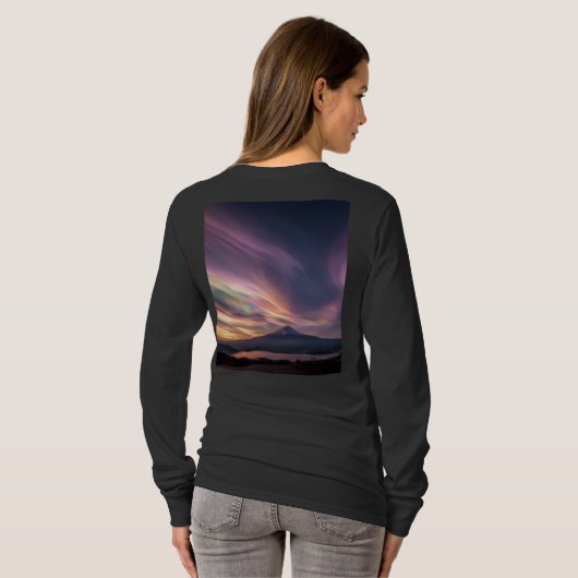Women's Basic Long Sleeve T-Shirt (Achterkant volledig)
