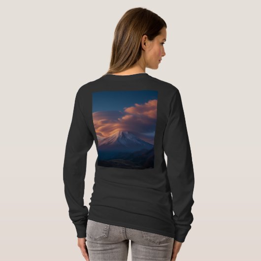 Women's Basic Long Sleeve T-Shirt (Achterkant volledig)