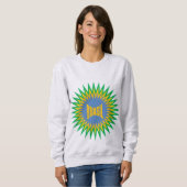 Women's Basic Sweatshirt ash SUN  BRASIL (Voorkant volledig)