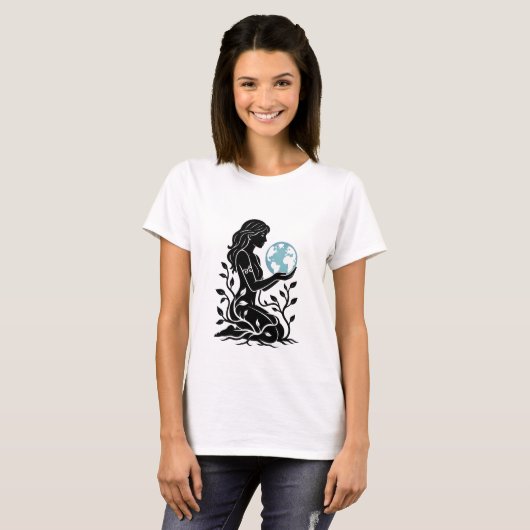 Womens Basic T-Shirt (Voorkant volledig)