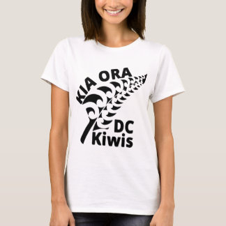 Womens Basic White T T-shirt