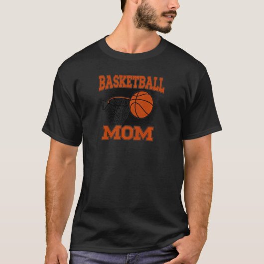 Womens Basketball Mom  1 T-shirt (Voorkant)