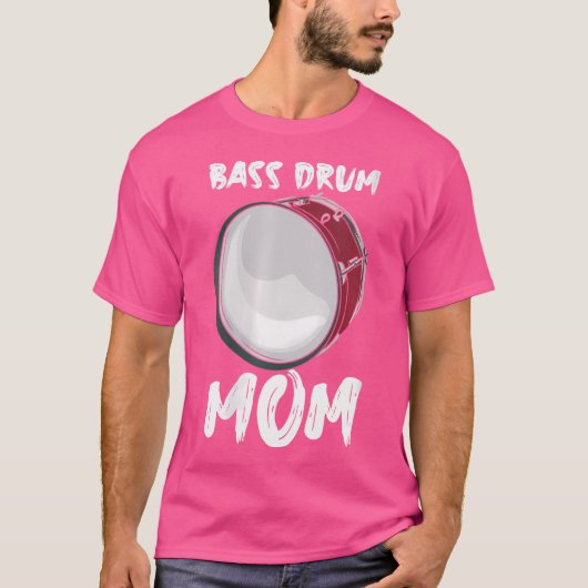 Womens Bass Drum mama T-shirt (Voorkant)