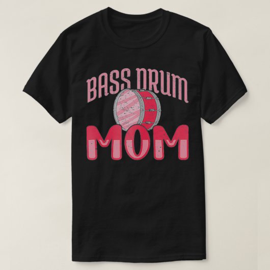 Womens Bass Drum mama T-shirt (Design voorkant)