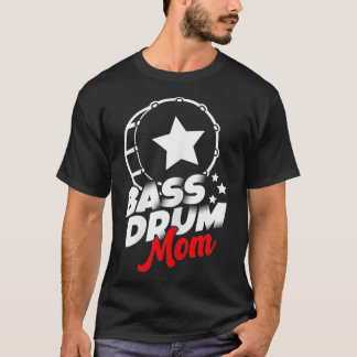 Womens Bass Drum mama T-shirt