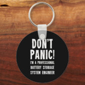 Womens Battery Storage System Engineer V-neck Sleutelhanger (Voorkant)