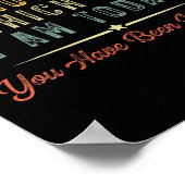 Womens Be Careful I'm Not Sure Which Me I Am Today Poster (Hoek)