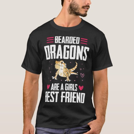 Womens Bearded Dragon Womens T-shirt (Voorkant)